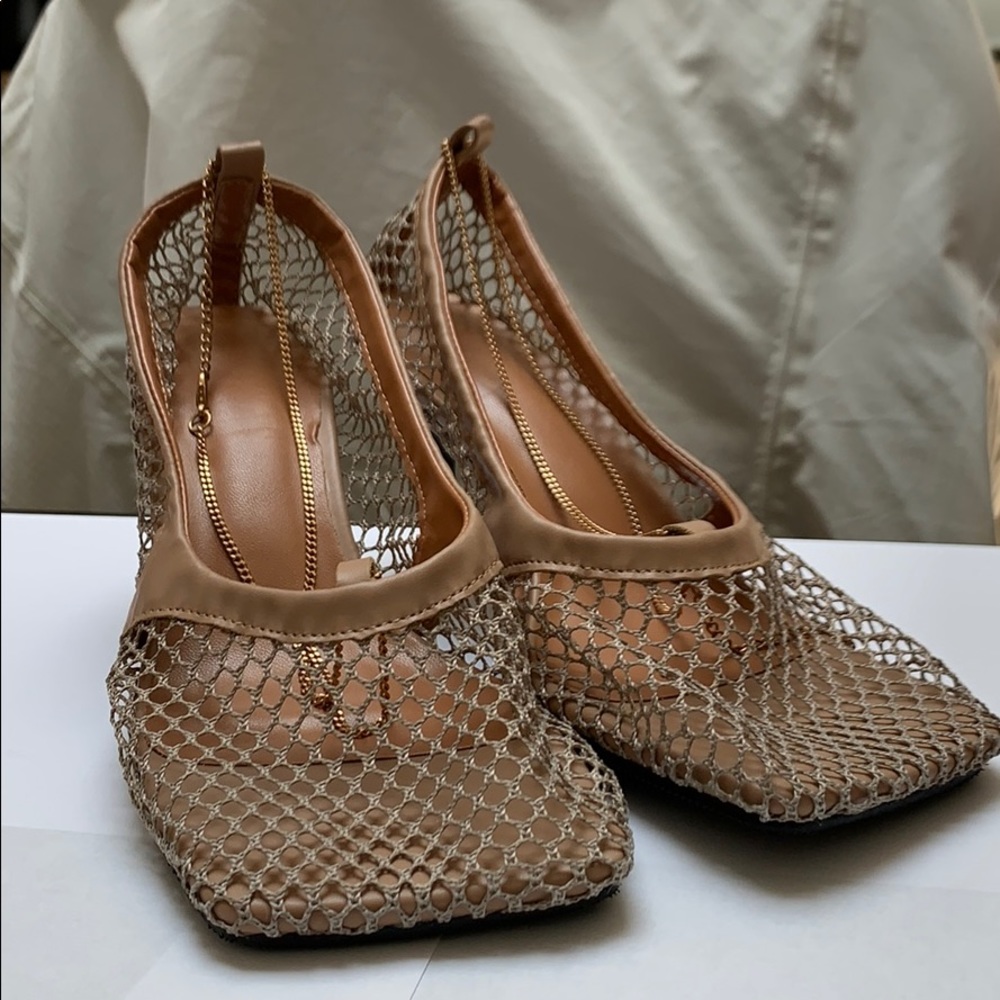BOTTEGA VENETA like mesh shoe pvc
